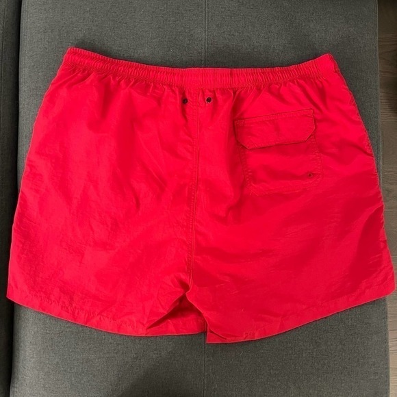 Solid & Striped XXL $135 Classic Swim Trunk Cherry Red NWOT 4" Inseam - Picture 5 of 6